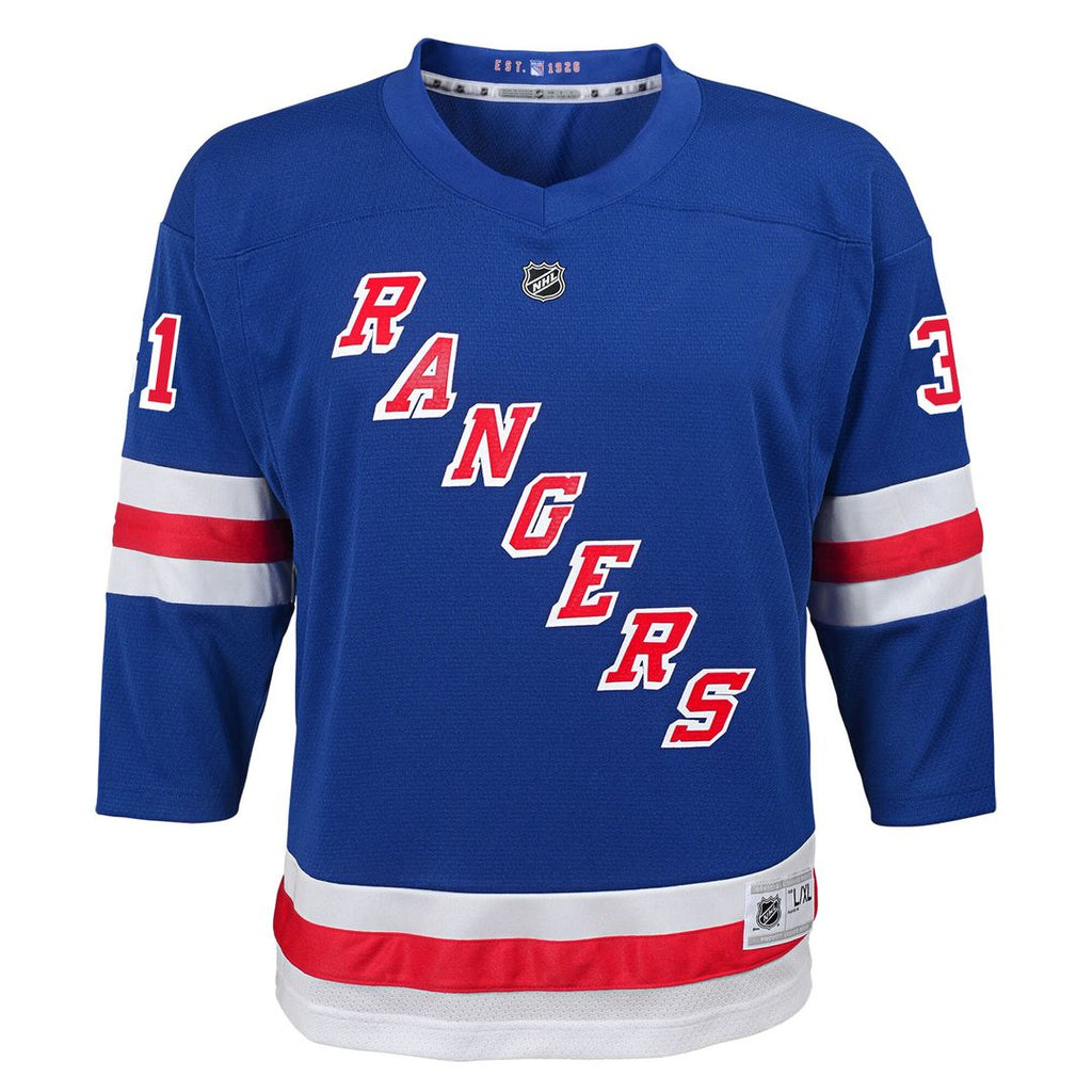 Igor Shesterkin New York Rangers Youth Alternate Replica Player Jersey - Navy