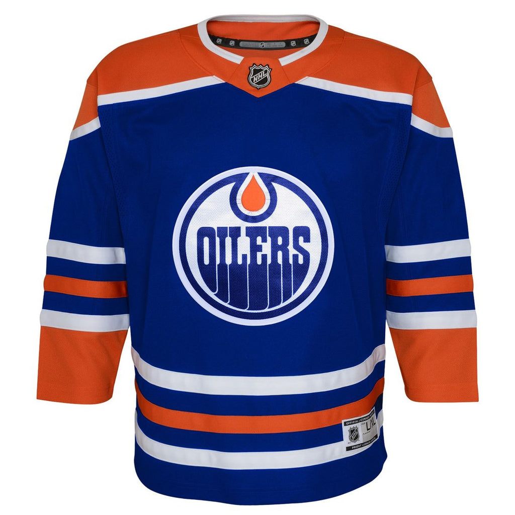 Edmonton Oilers Youth Home Premier Jersey - Royal