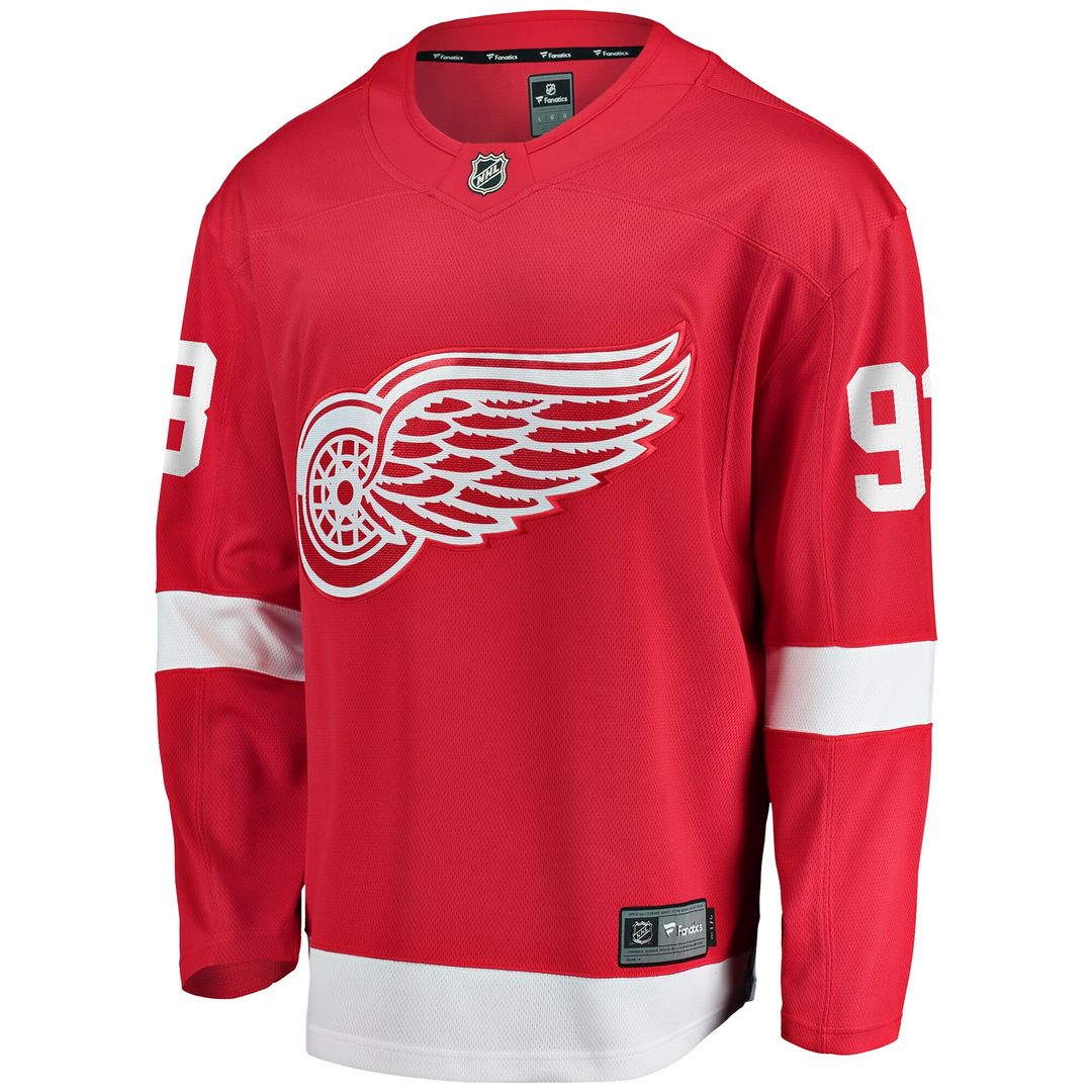 Alex DeBrincat Detroit Red Wings Fanatics Home Breakaway Jersey - Red