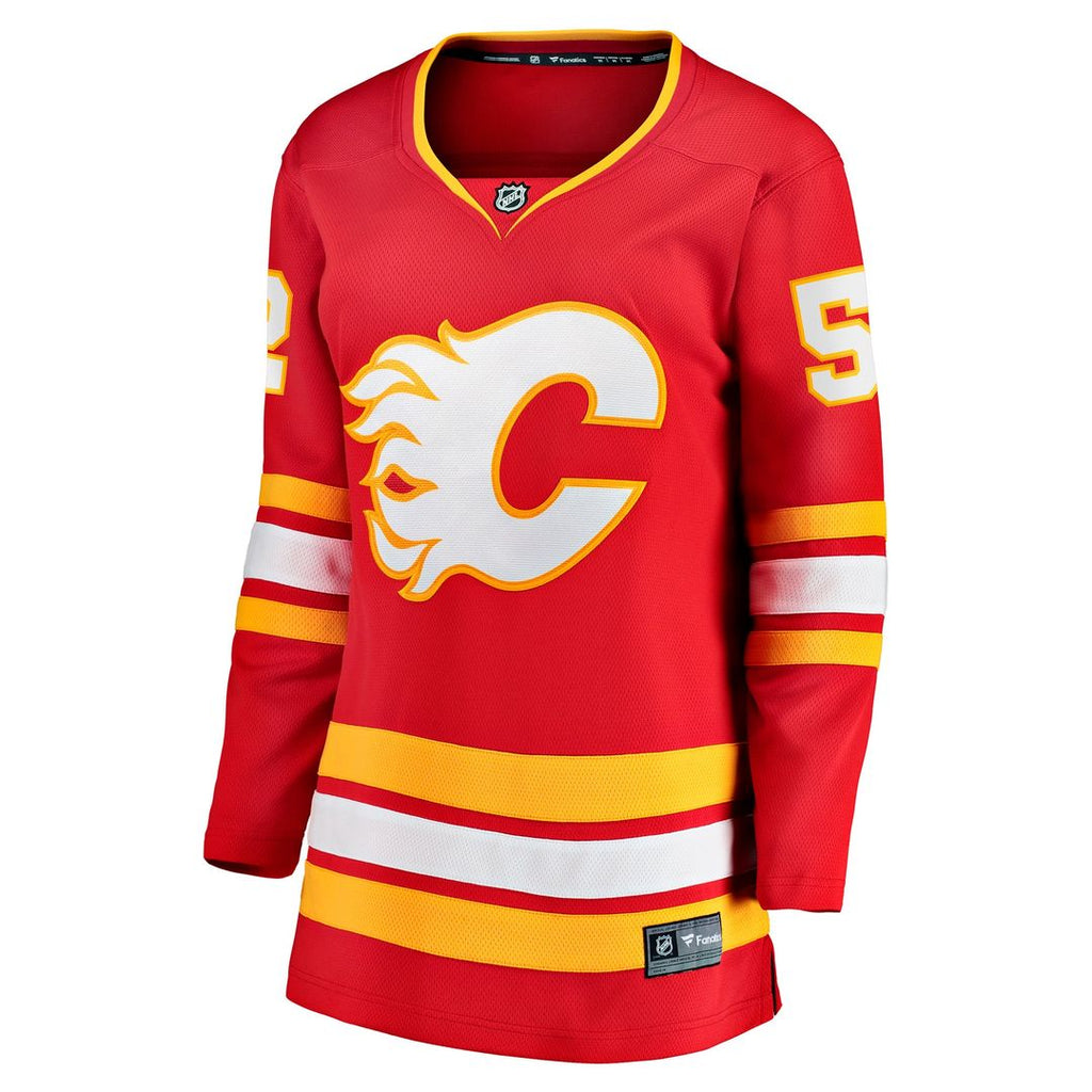 MacKenzie Weegar Calgary Flames Fanatics Women's Home Breakaway Player Jersey - Red