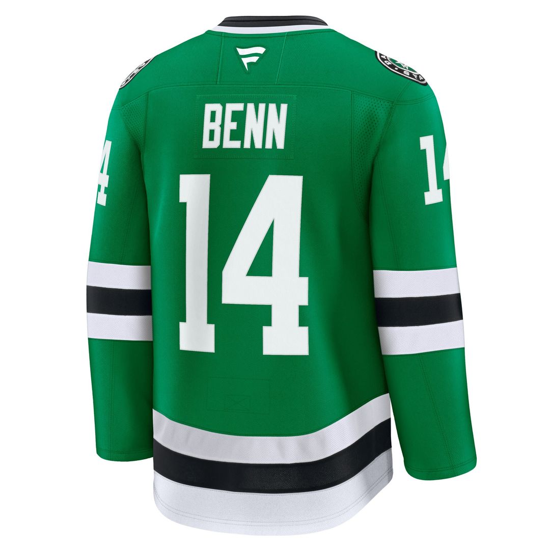 Jamie Benn Dallas Stars Fanatics Home Premium Jersey - Kelly Green
