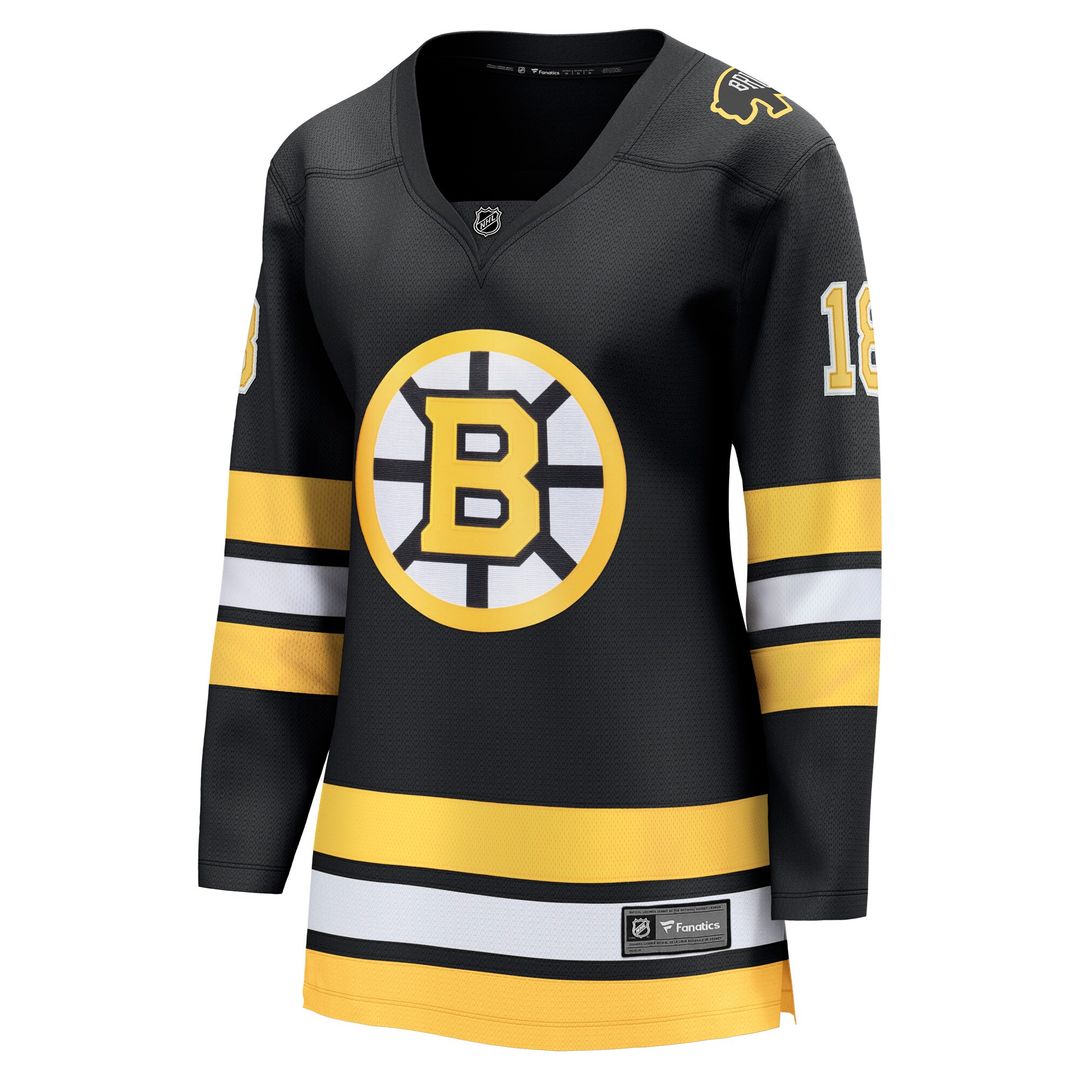 Pavel Zacha Boston Bruins Fanatics Women's Home Breakaway Player Jersey - Black