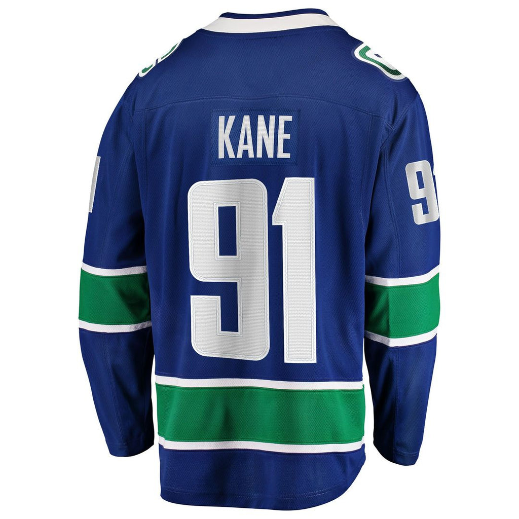 Evander Kane Vancouver Canucks Fanatics Home Breakaway Jersey - Blue