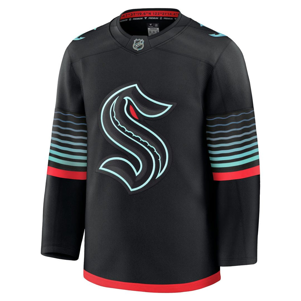 Seattle Kraken Fanatics Alternate Premium Jersey - Black