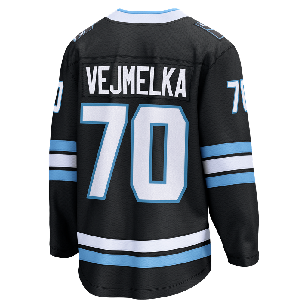 Karel Vejmelka Utah Mammoth Fanatics Home Breakaway Jersey - Black