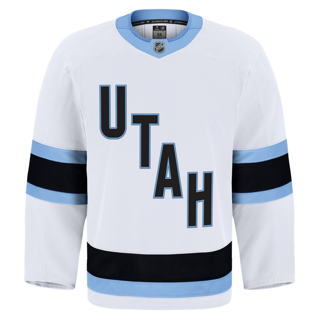 Utah Mammoth Fanatics Away Authentic Pro Jersey - White