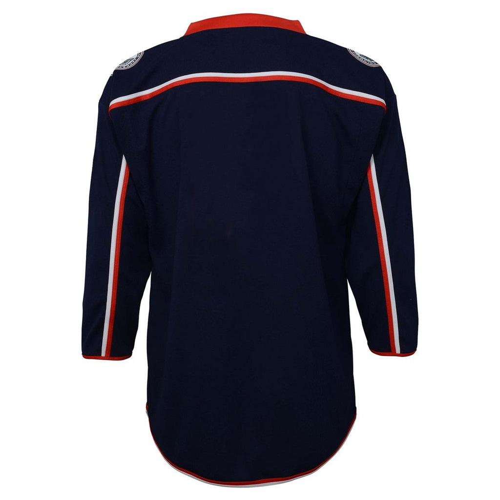 Columbus Blue Jackets Youth Home Replica Jersey - Navy