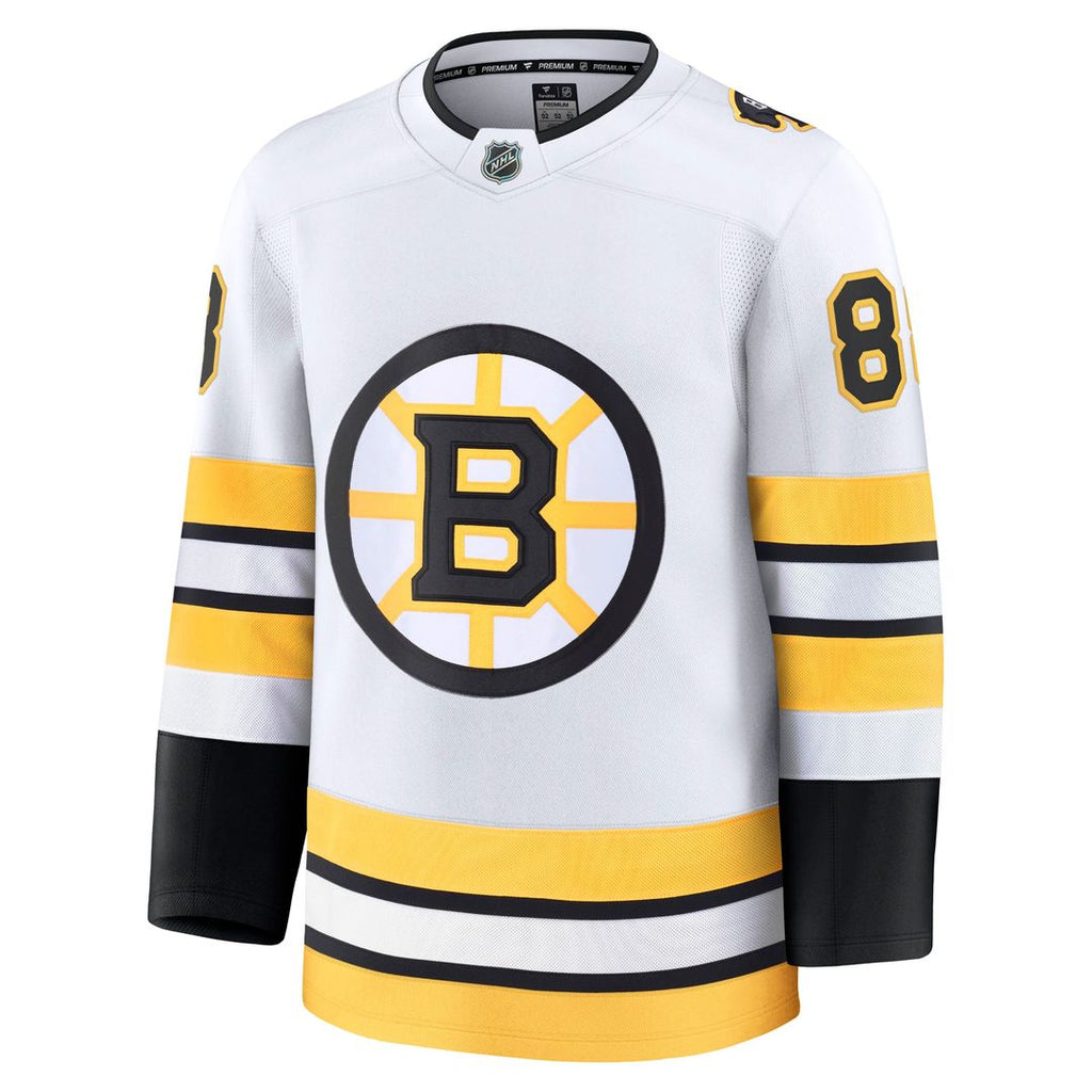 David Pastrnak Boston Bruins Fanatics Home Premium Player Jersey - Black