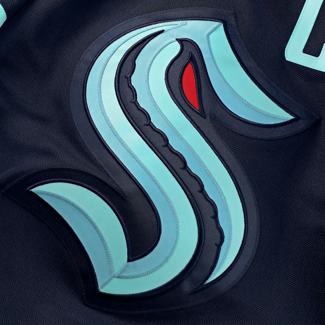 Seattle Kraken Fanatics Alternate Premium Custom Jersey - Black