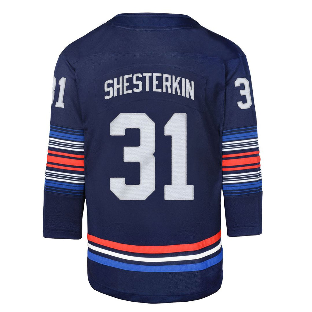 Igor Shesterkin New York Rangers Youth Alternate Premier Player Jersey - Navy
