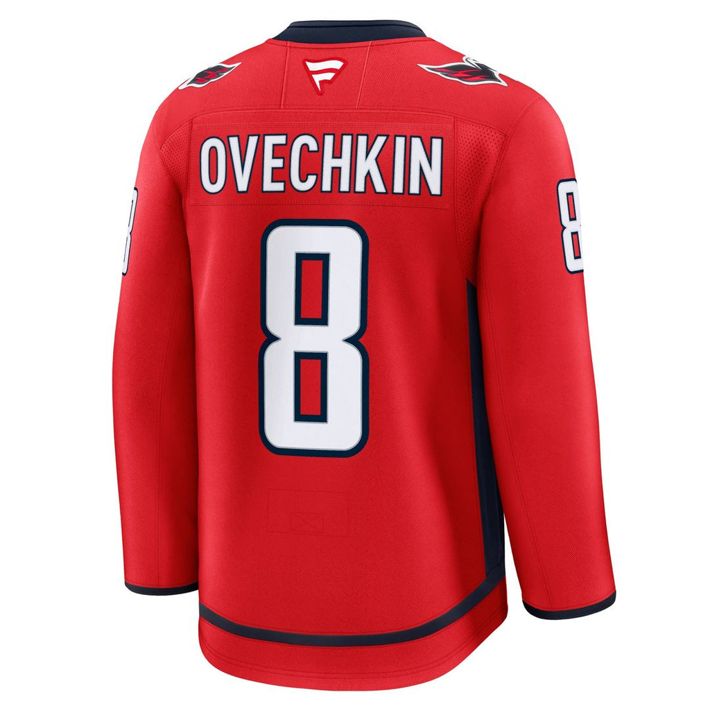 Alexander Ovechkin Washington Capitals Fanatics Home Premium Jersey - Red