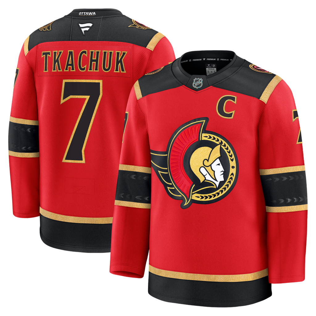Brady Tkachuk Ottawa Senators Fanatics Alternate Premium Jersey - Red