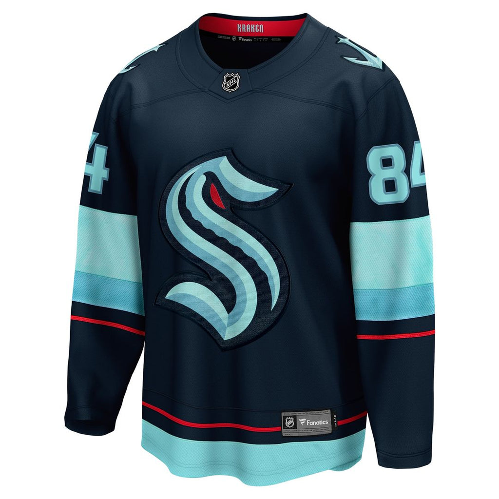 Kaapo Kakko Seattle Kraken Fanatics Home Breakaway Player Jersey - Deep Sea Blue