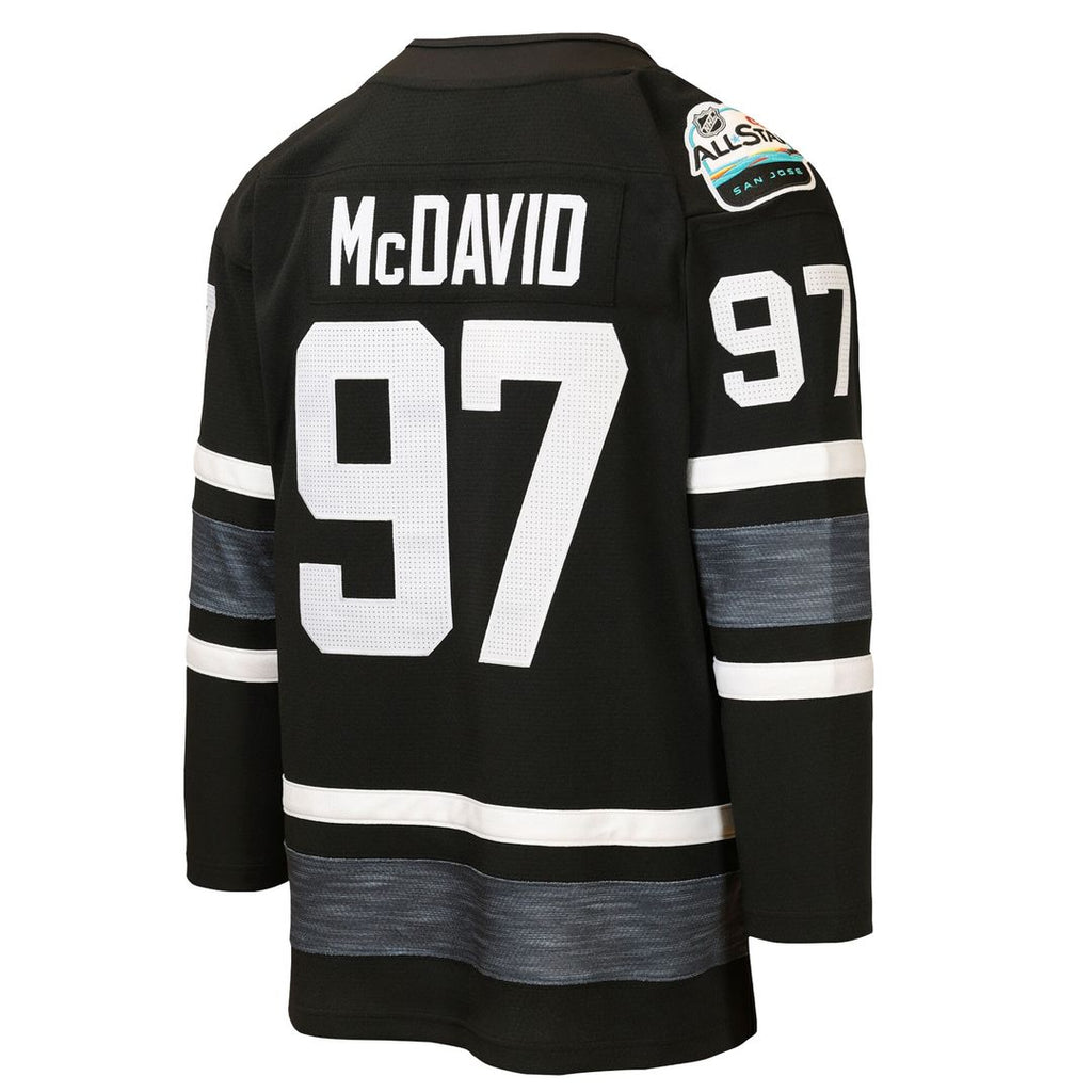 Connor McDavid Edmonton Oilers Mitchell & Ness Youth 2019 All-Star Game Power Play Jersey - Black