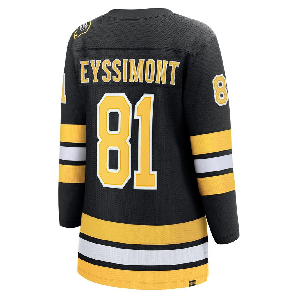 Michael Eyssimont Boston Bruins Fanatics Women's Home Breakaway Player Jersey - Black
