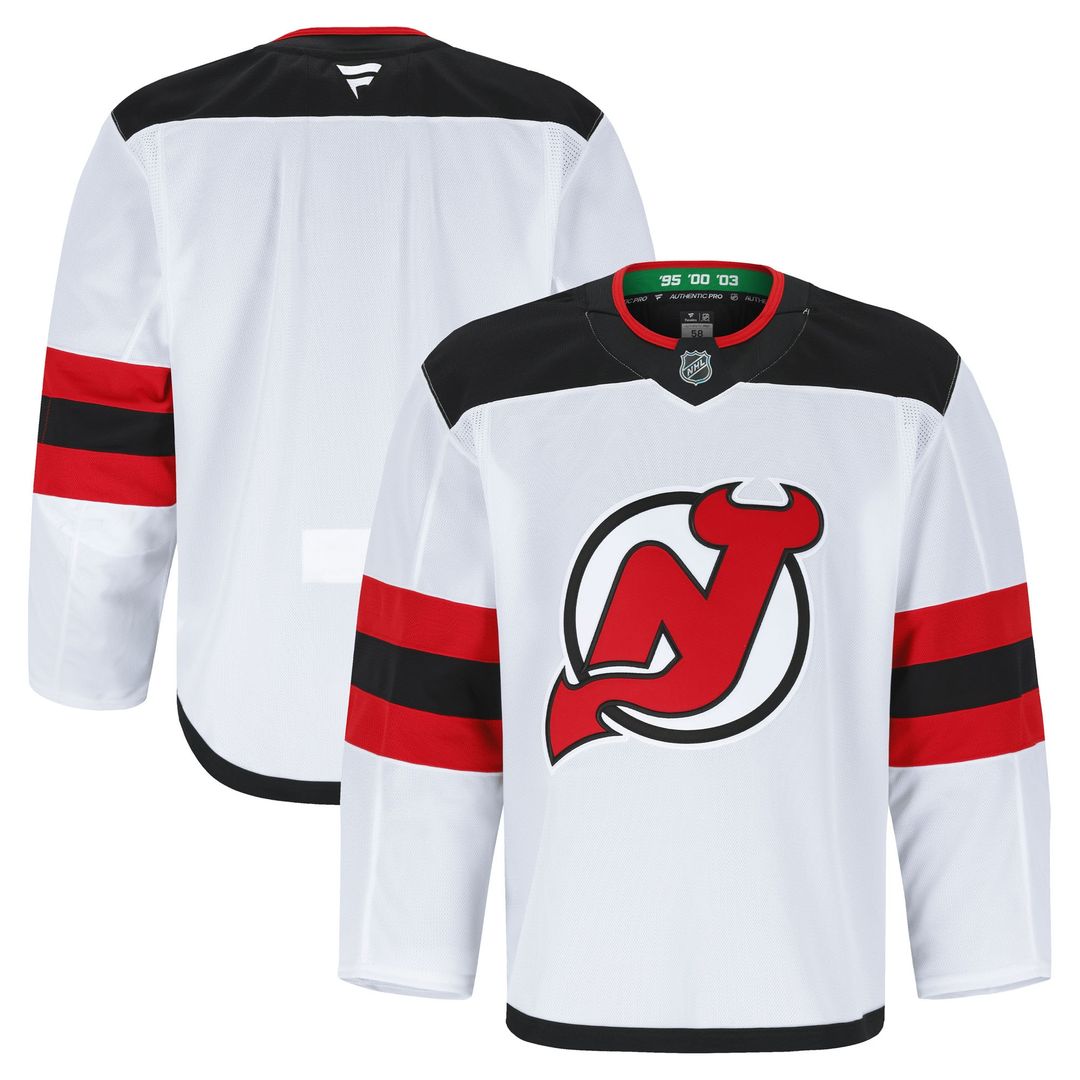 New Jersey Devils Fanatics Alternate Authentic Pro Jersey - Black