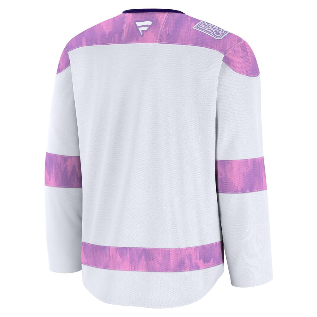 Buffalo Sabres Fanatics 2024 Hockey Fights Cancer Practice Jersey - White