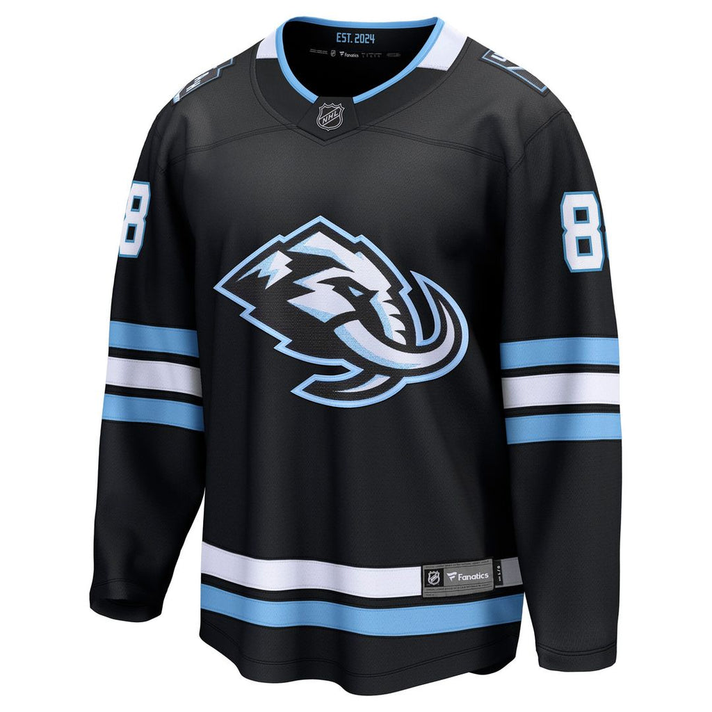 Nate Schmidt Utah Mammoth Fanatics Home Breakaway Player Jersey - Black