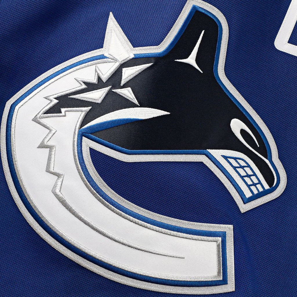 Vancouver Canucks Fanatics Away Premium Custom Jersey - White
