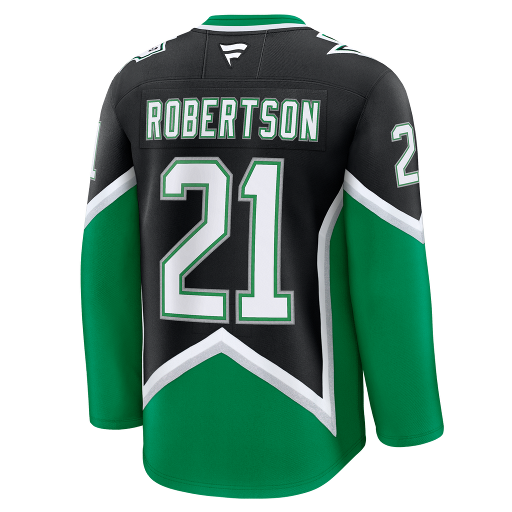 Jason Robertson Dallas Stars Fanatics Alternate Premium Jersey - Black