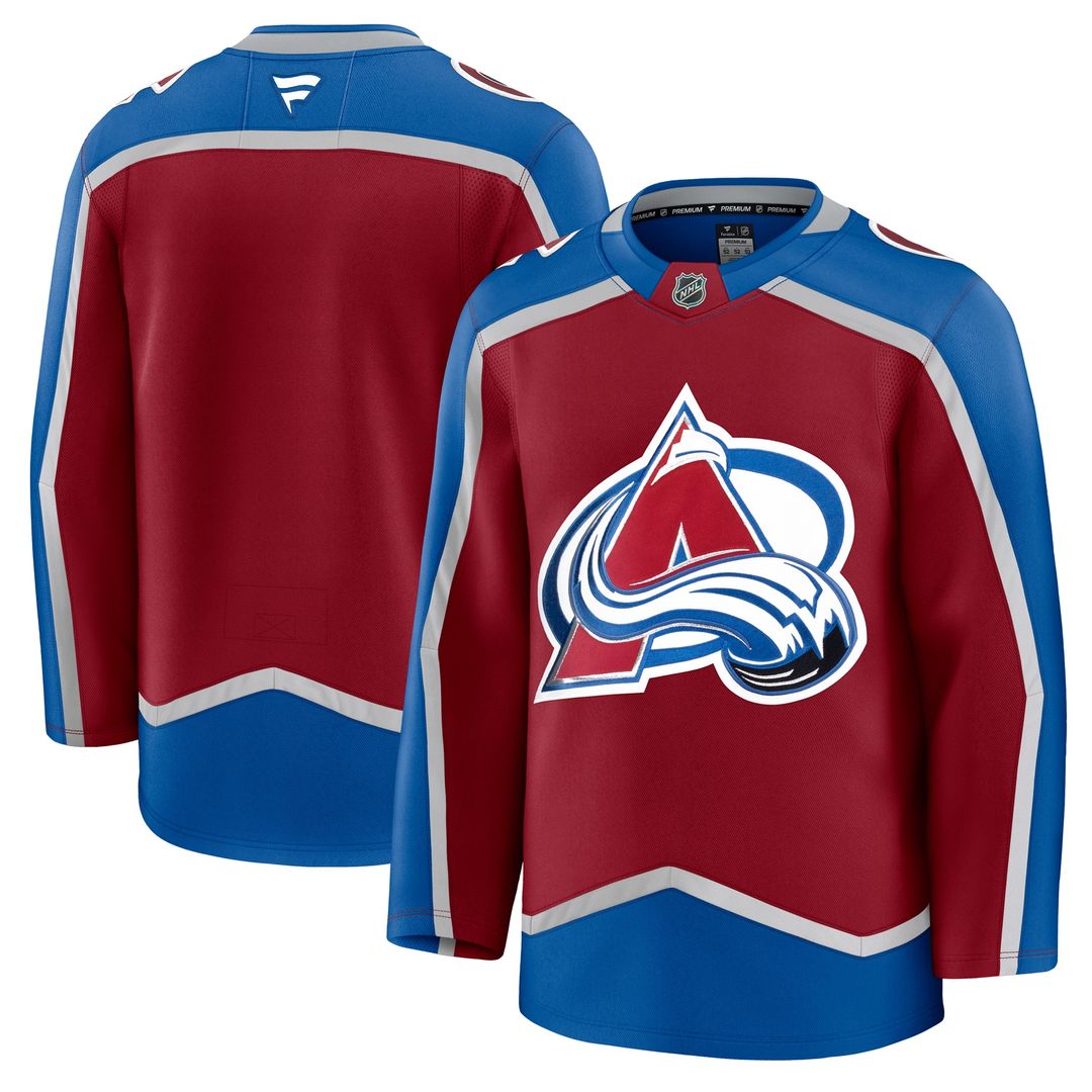 Colorado Avalanche Fanatics Alternate Heritage Premium Jersey - Blue