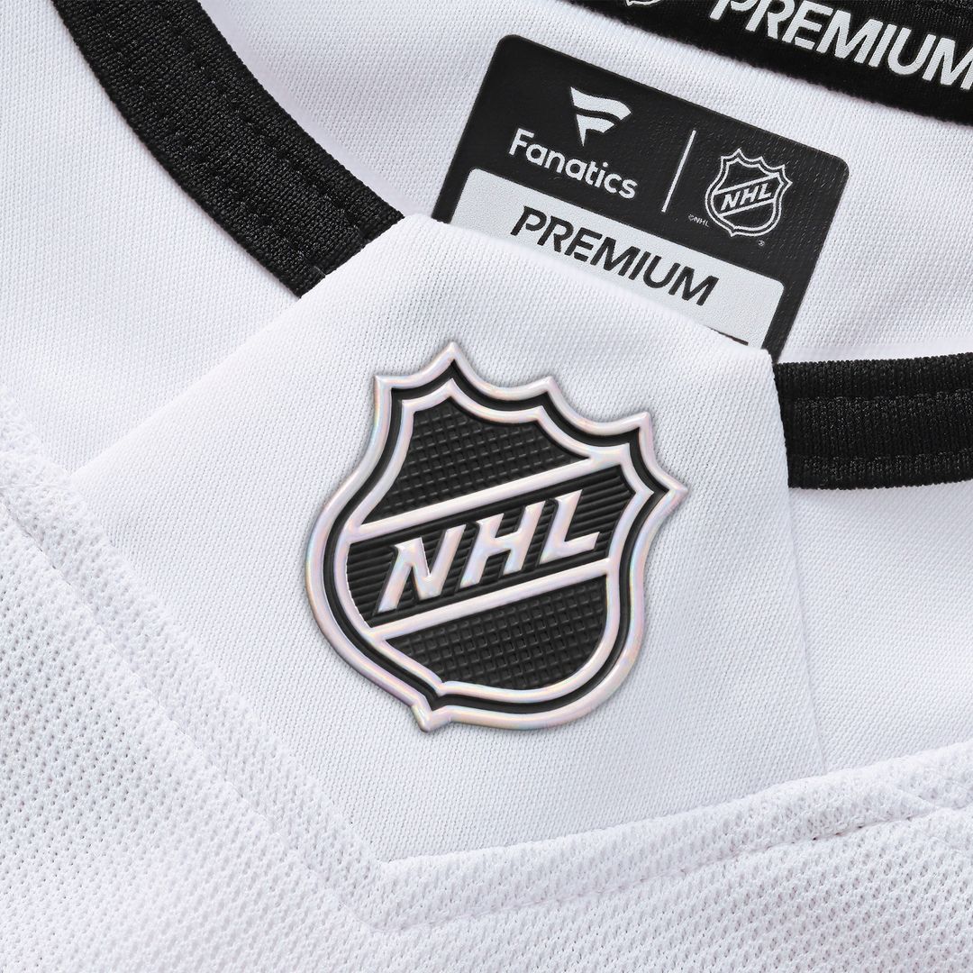 Connor Bedard Chicago Blackhawks Fanatics Away Premium Jersey - White