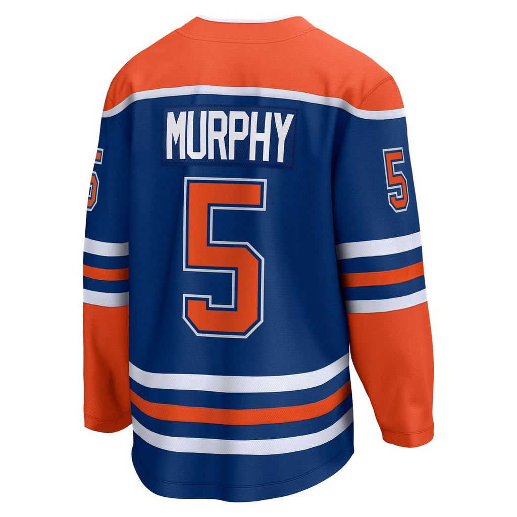 Connor Murphy Edmonton Oilers Fanatics Home Breakaway Jersey - Royal