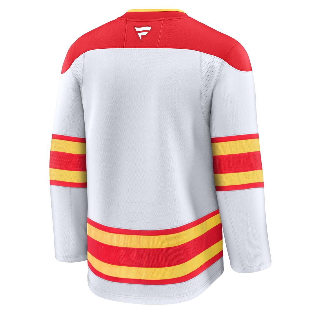 Calgary Flames Fanatics Away Premium Jersey - White