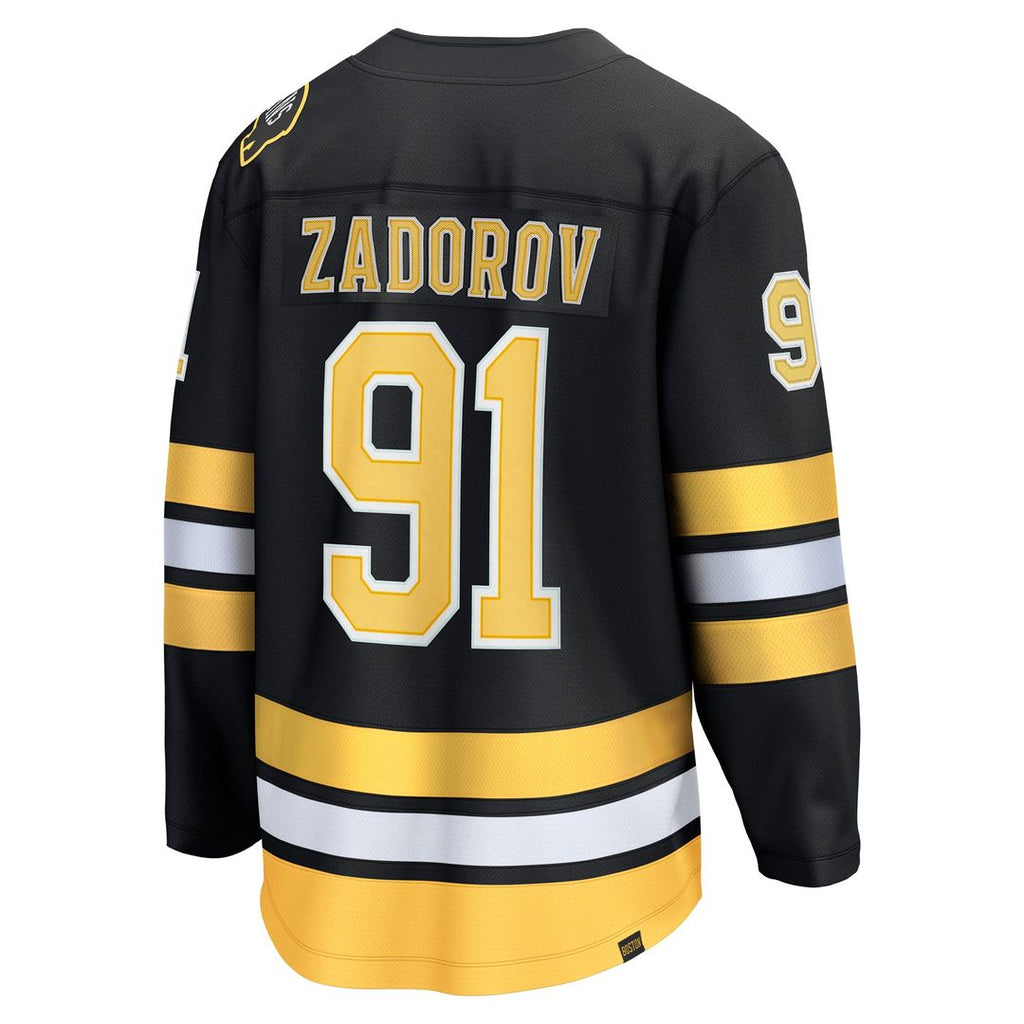 Nikita Zadorov Boston Bruins Fanatics Home Breakaway Player Jersey - Black
