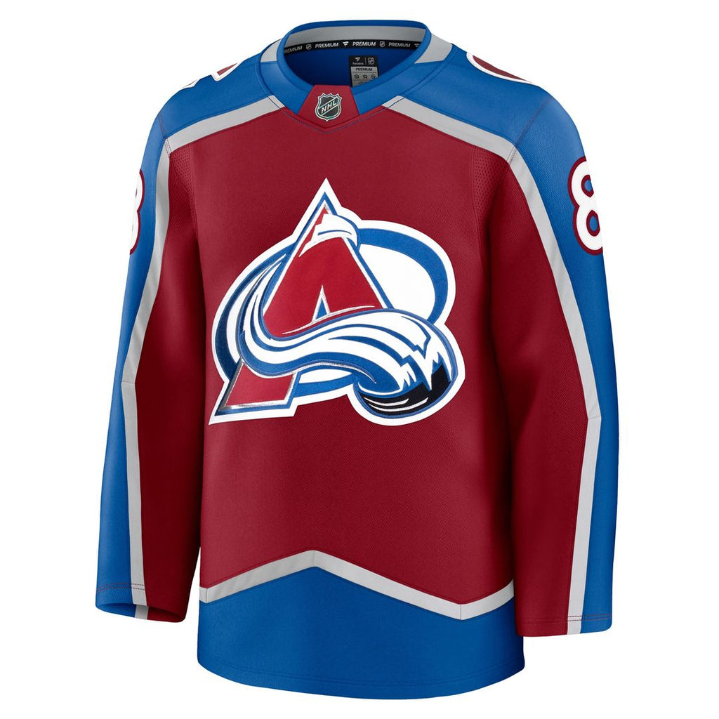 Cale Makar Colorado Avalanche Fanatics Away Premium Jersey - White
