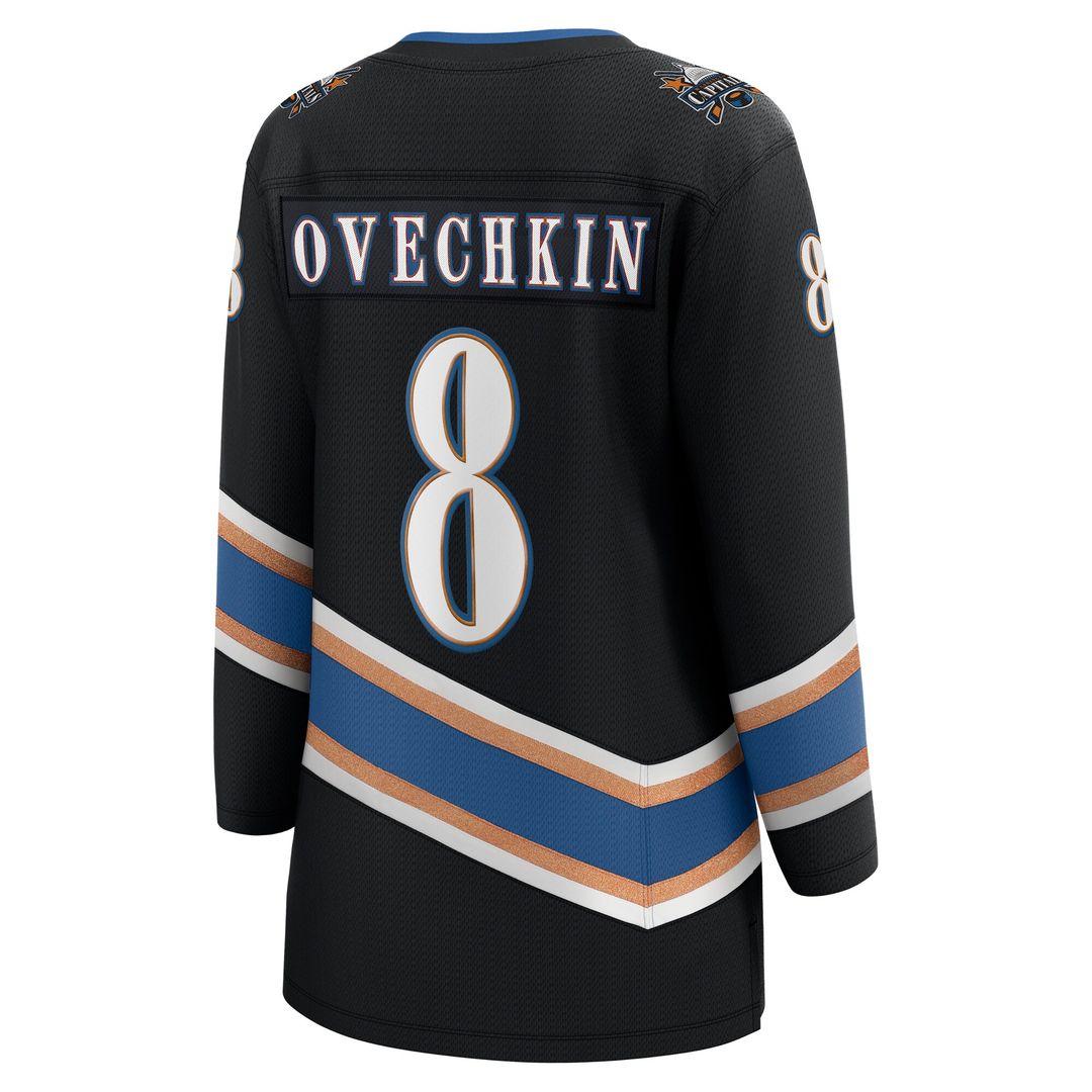 Alexander Ovechkin Washington Capitals Fanatics Women's Away Breakaway Jersey - White