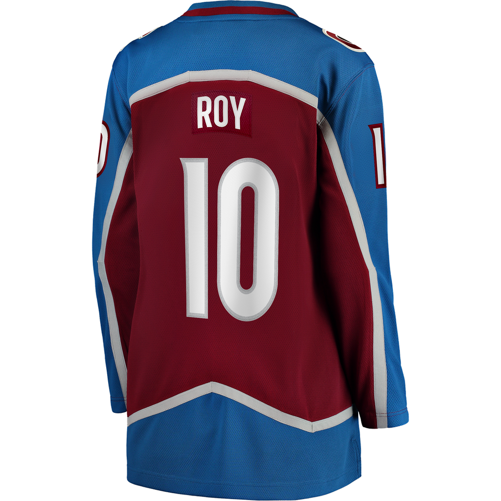 Nicolas Roy Colorado Avalanche Fanatics Women's Home Breakaway Jersey - Burgundy