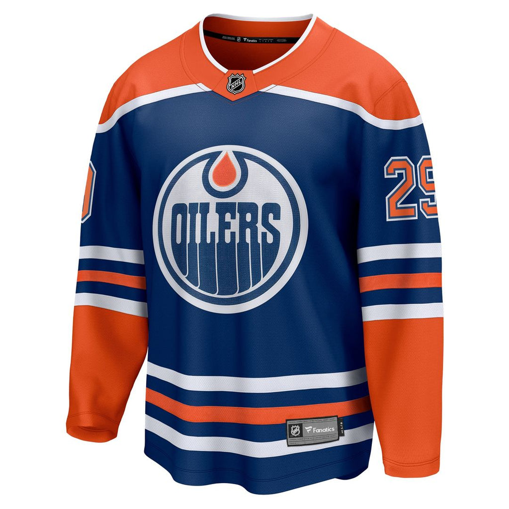 Leon Draisaitl Edmonton Oilers Fanatics Home Breakaway Jersey - Royal