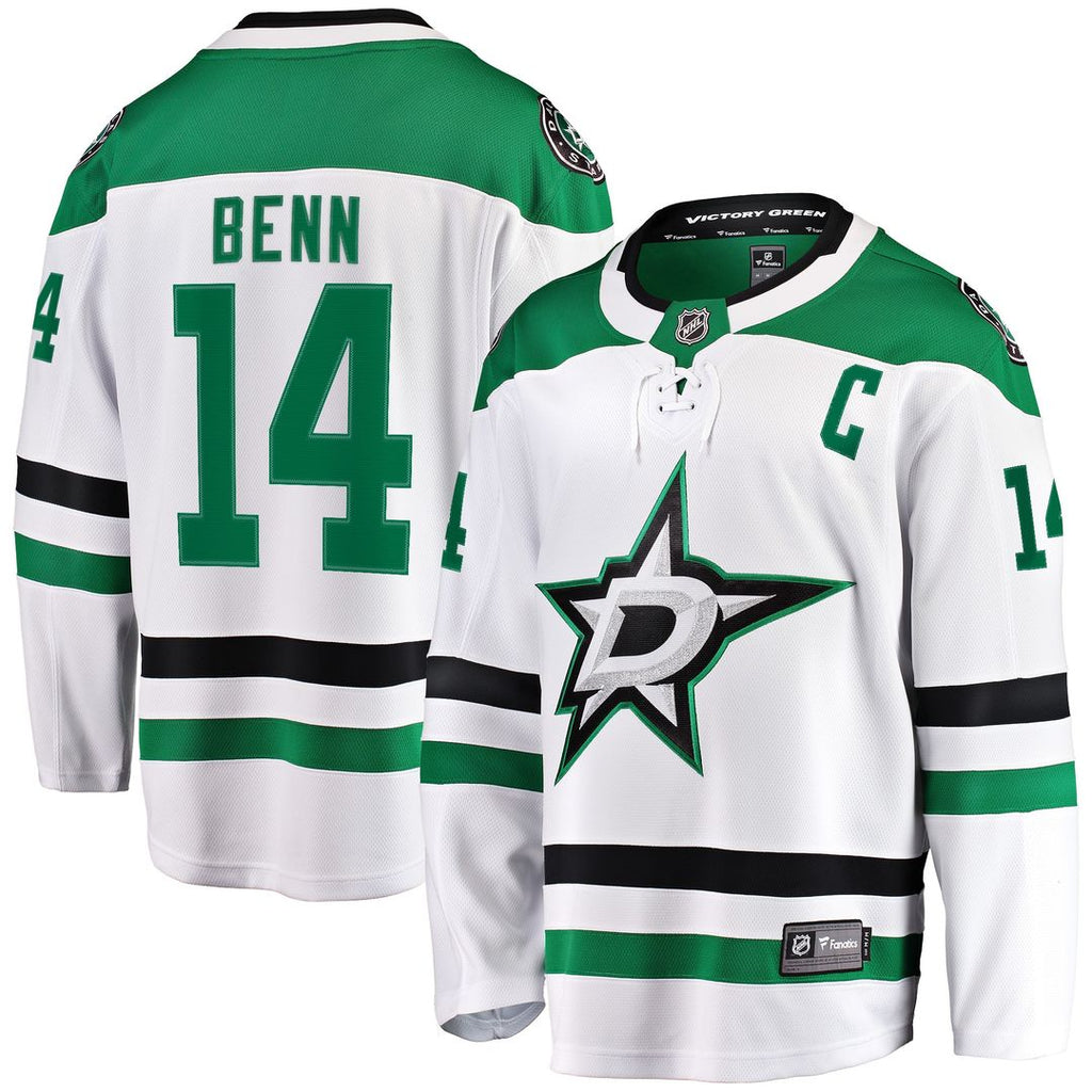 Jamie Benn Dallas Stars Fanatics  Breakaway Jersey - White