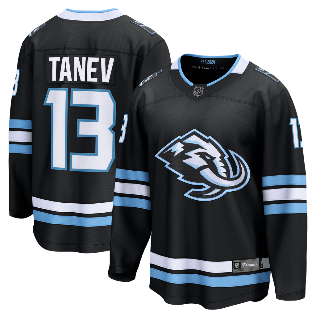 Brandon Tanev Utah Mammoth Fanatics Home Breakaway Player Jersey - Black