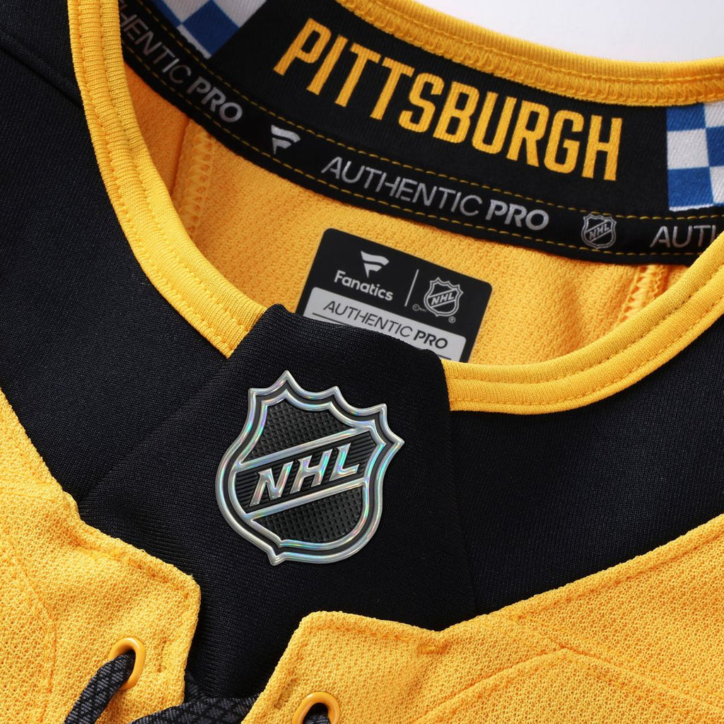 Pittsburgh Penguins Fanatics Alternate Authentic Pro Custom Jersey - Gold