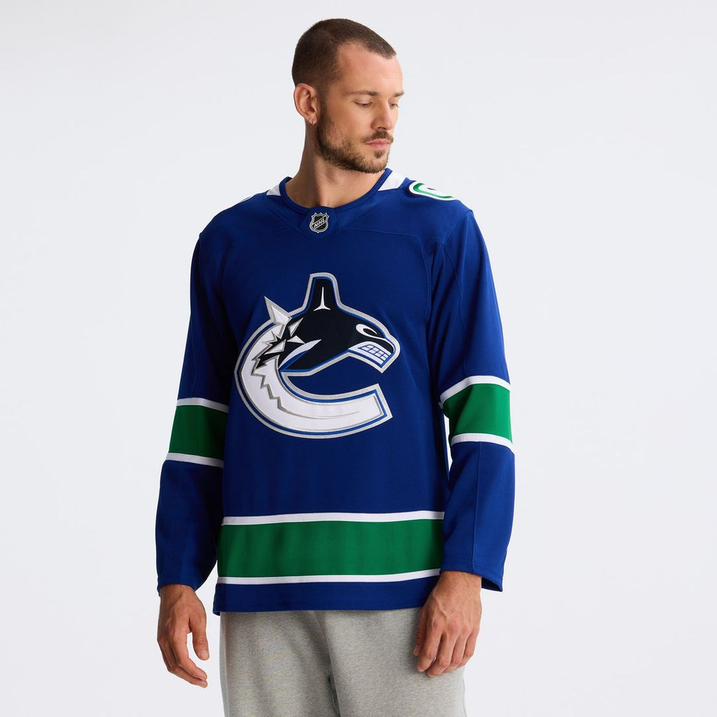 Vancouver Canucks Fanatics Home Premium Jersey - Blue