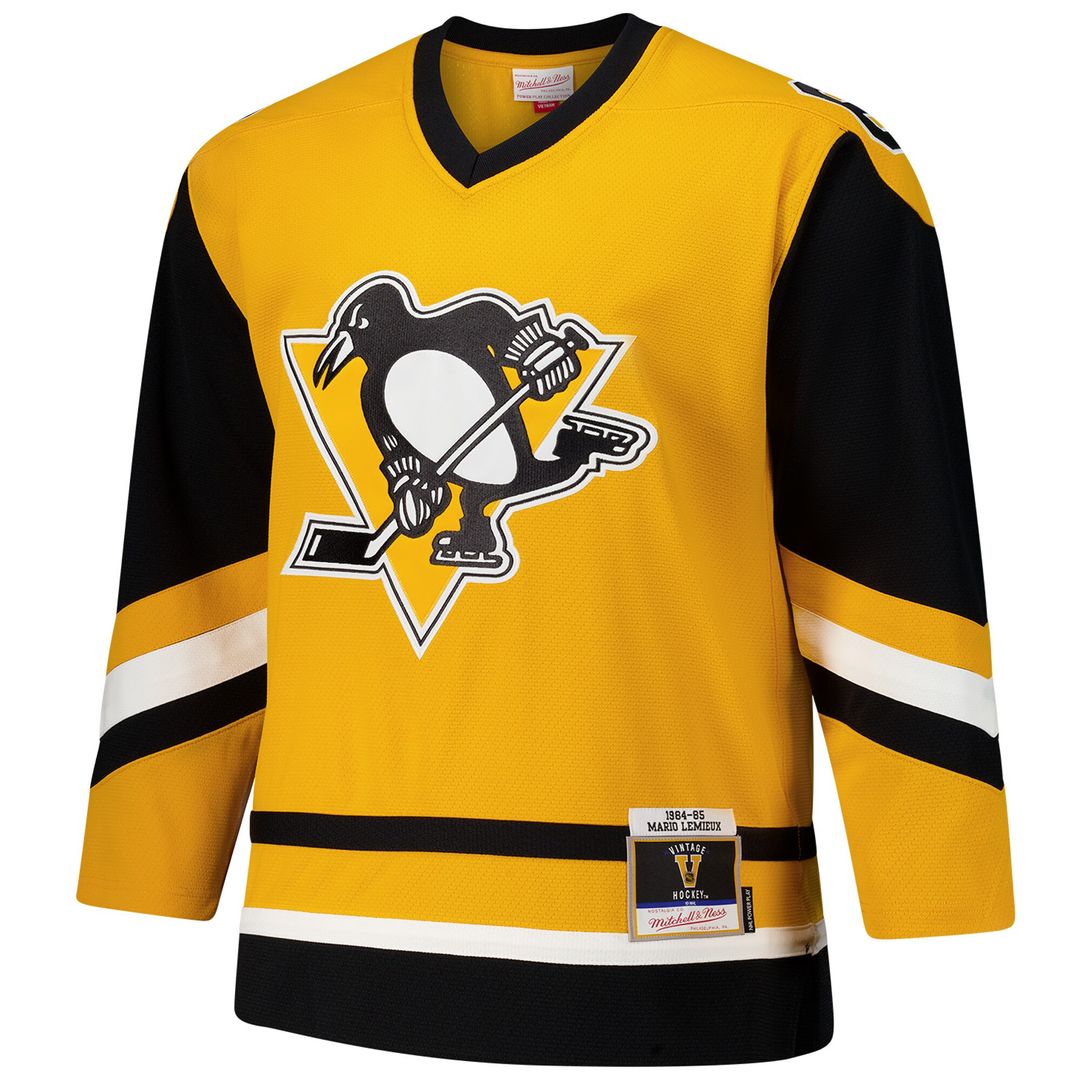 Mario Lemieux Pittsburgh Penguins 1991-92 Power Play Jersey - Black