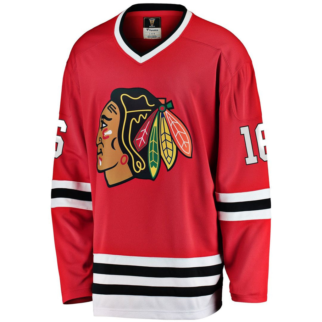 Eddie Olczyk Chicago Blackhawks Fanatics Premier Breakaway Retired Player Jersey - Red