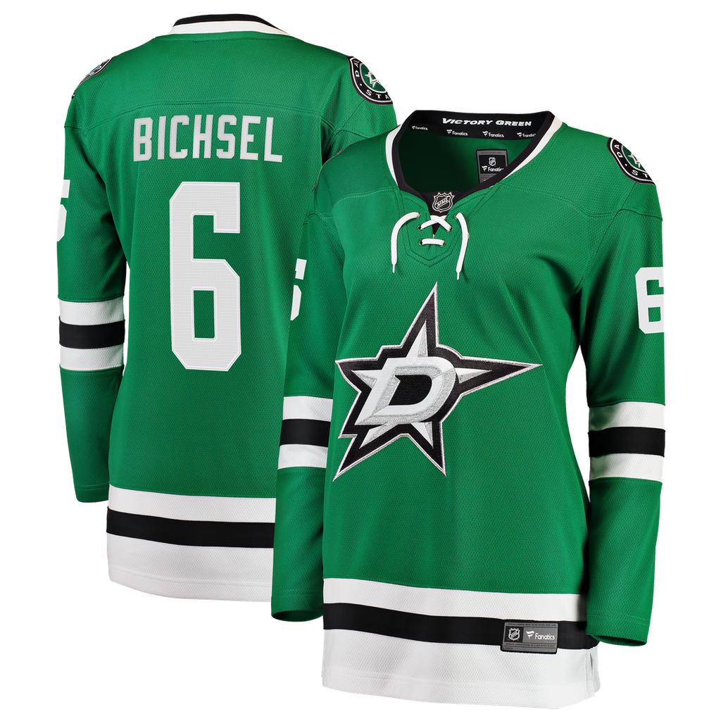 Lian Bichsel Dallas Stars Fanatics Women's Home Breakaway Jersey - Kelly Green