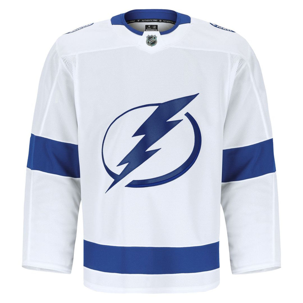 Tampa Bay Lightning Fanatics Away Authentic Pro Jersey - White