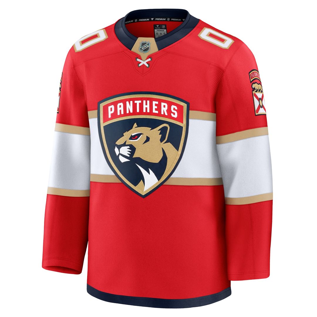 Florida Panthers Fanatics Away Premium Custom Jersey - White