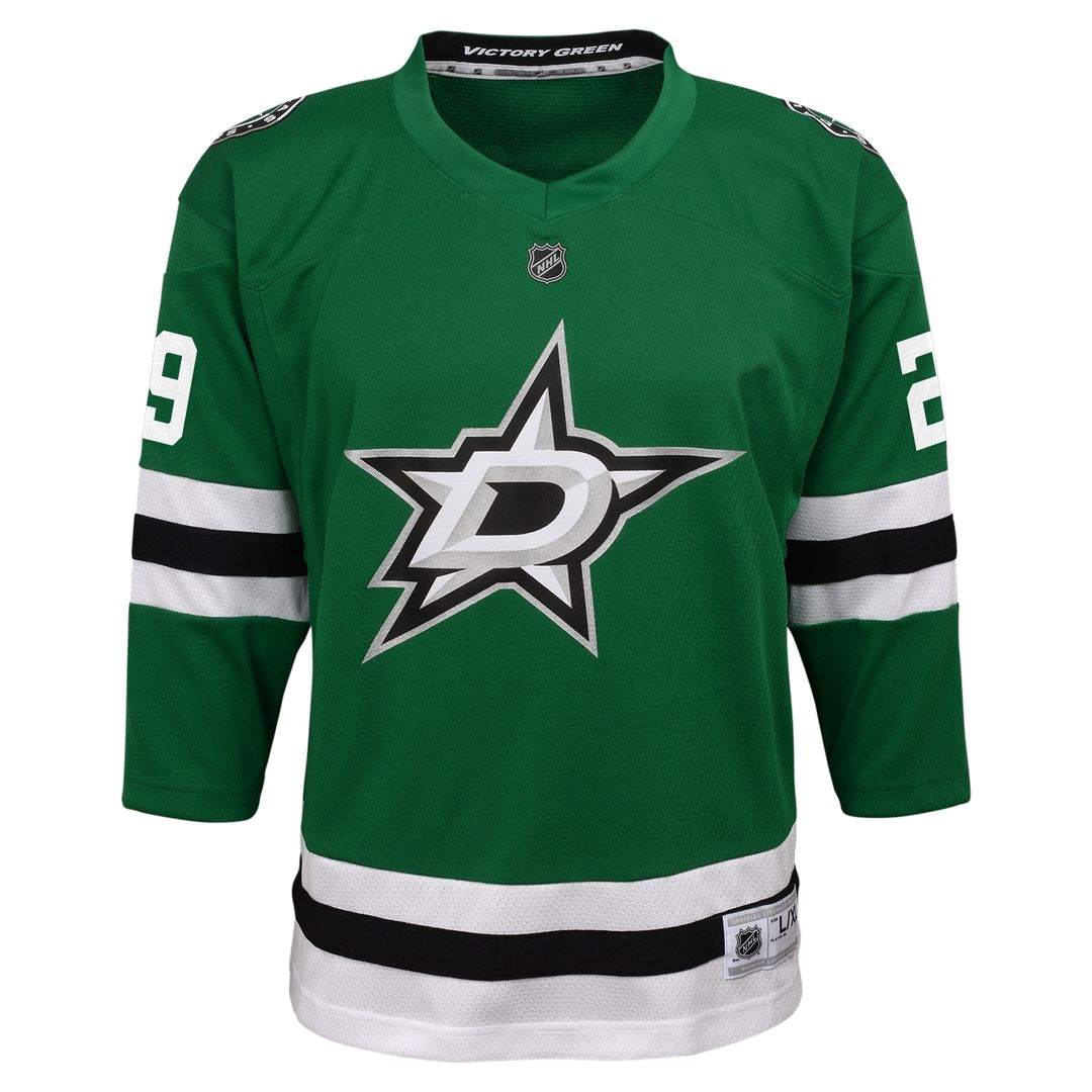 Jake Oettinger Dallas Stars Youth Home Replica Player Jersey - Kelly Green
