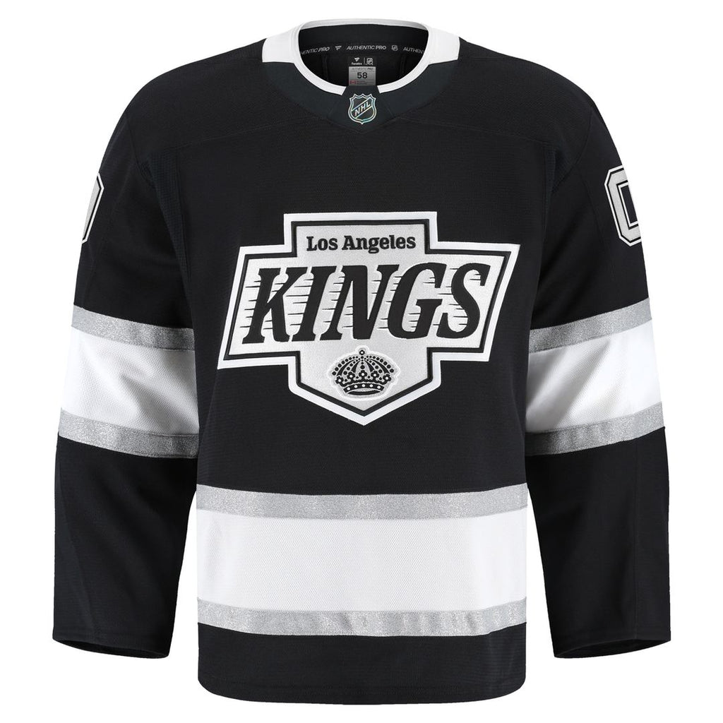 Los Angeles Kings Fanatics Home Authentic Pro Custom Jersey - Black