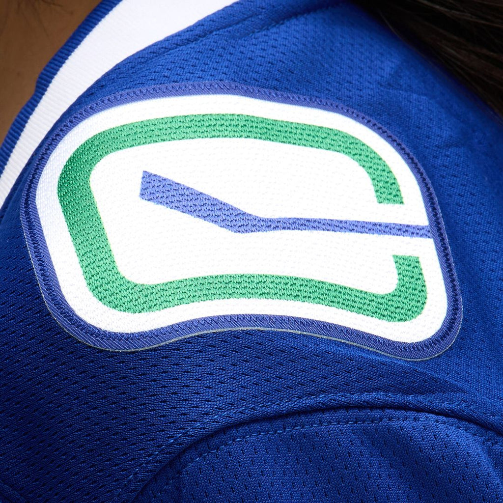 Vancouver Canucks Fanatics Women's Premier Breakaway Jersey - Blue