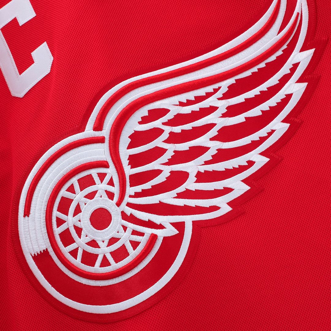 Detroit Red Wings Fanatics Home Premium Custom Jersey - Red