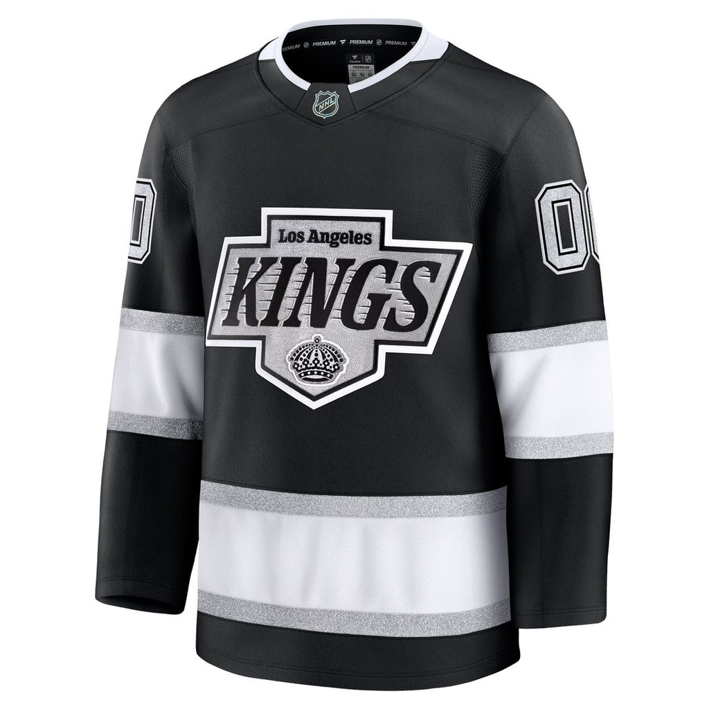 Los Angeles Kings Fanatics Home Premium Custom Jersey - Black