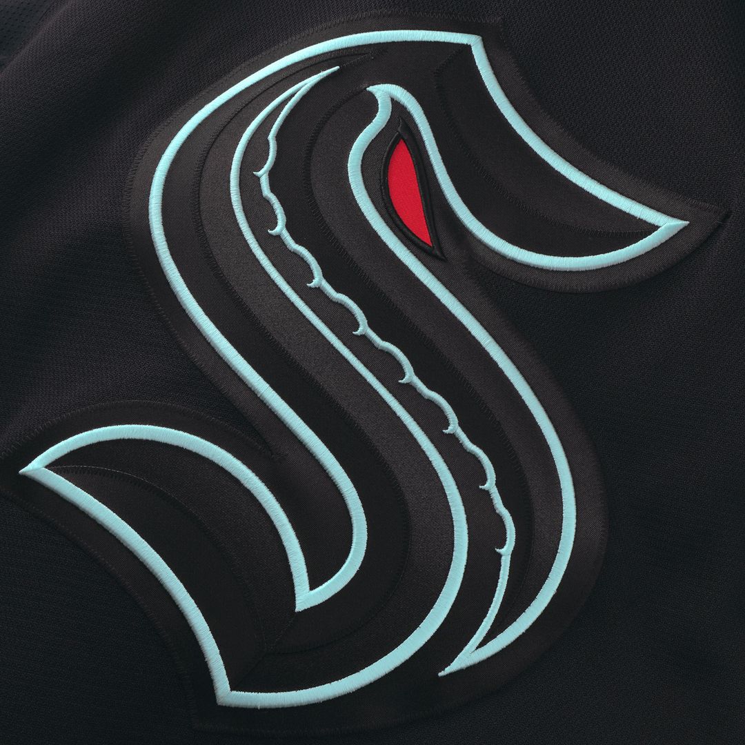 Seattle Kraken Fanatics Home Authentic Pro Jersey - Deep Sea Blue