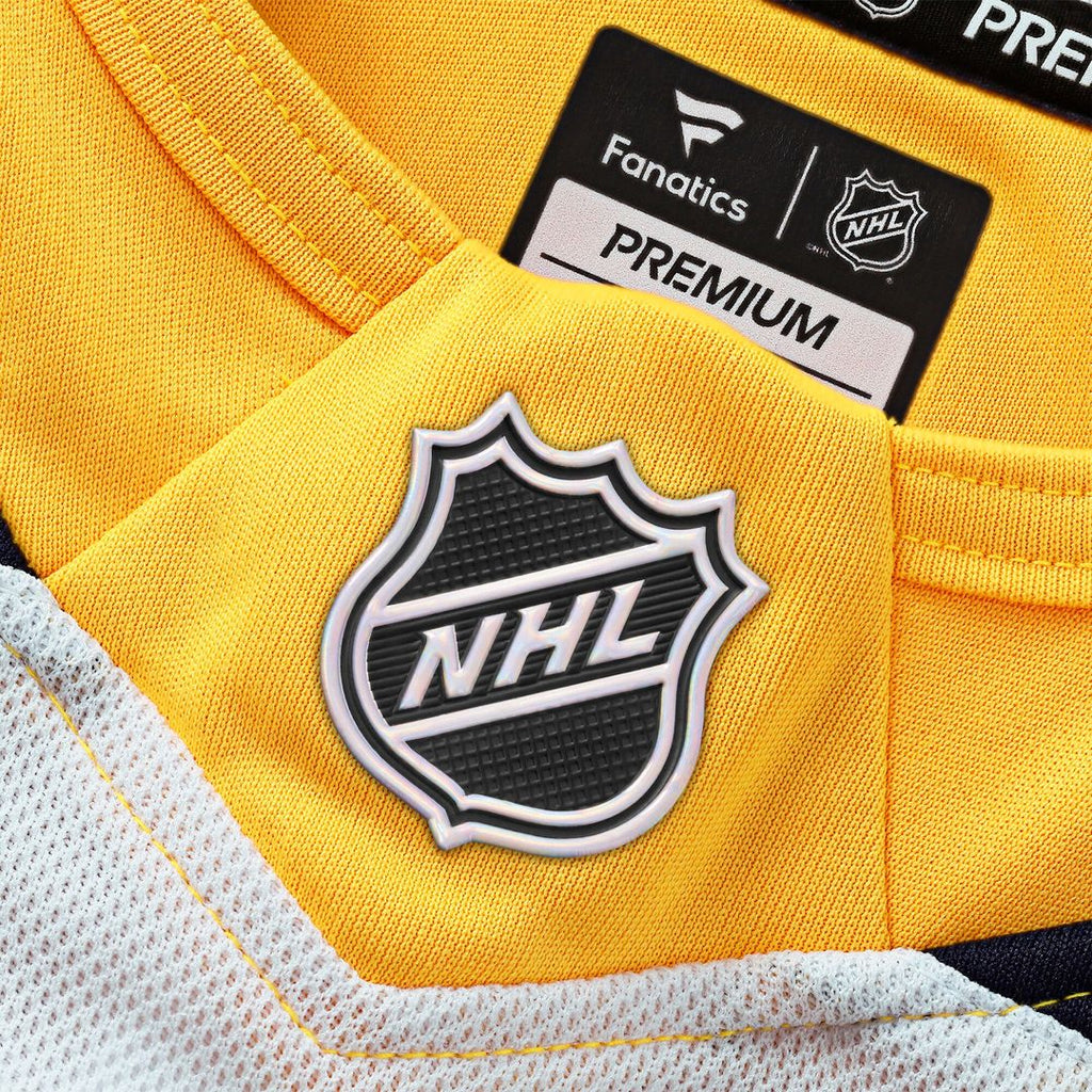 Nashville Predators Fanatics Home Premium Jersey - Yellow