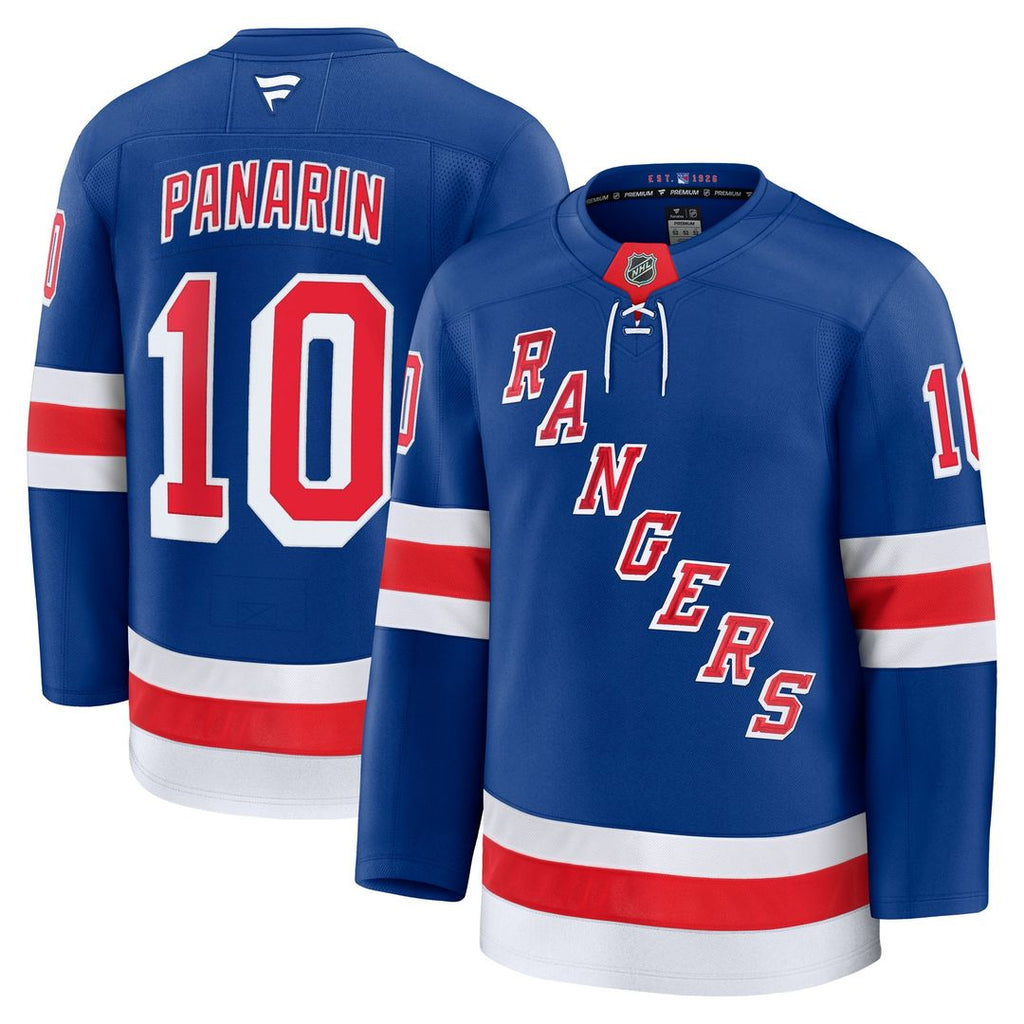 Artemi Panarin New York Rangers Fanatics Home Premium Jersey - Blue